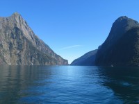 Le fjord de Milford Sound.